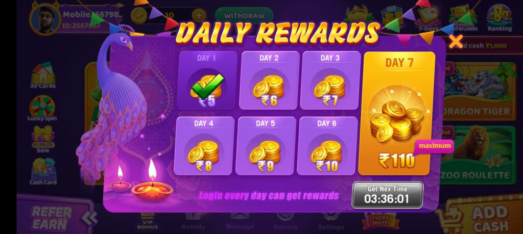 Sabka Game Apk Daily Rewards 