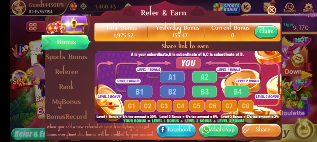 Rummy Bash Apk Refer And Earn 