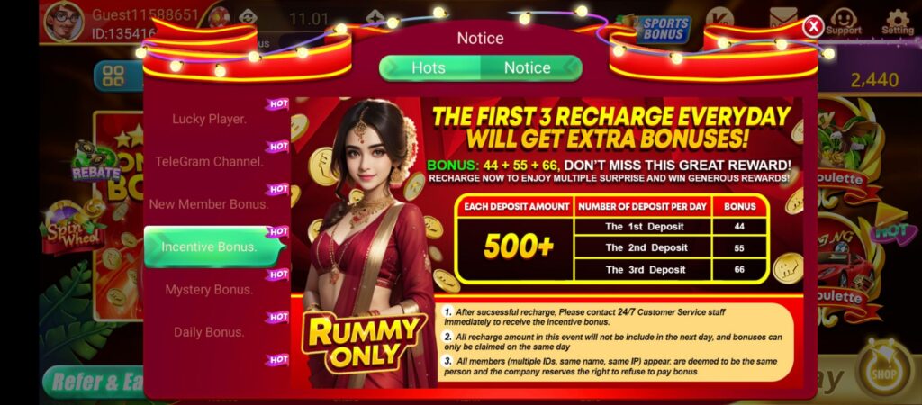 0 how to refer and earn in Rummy only APK